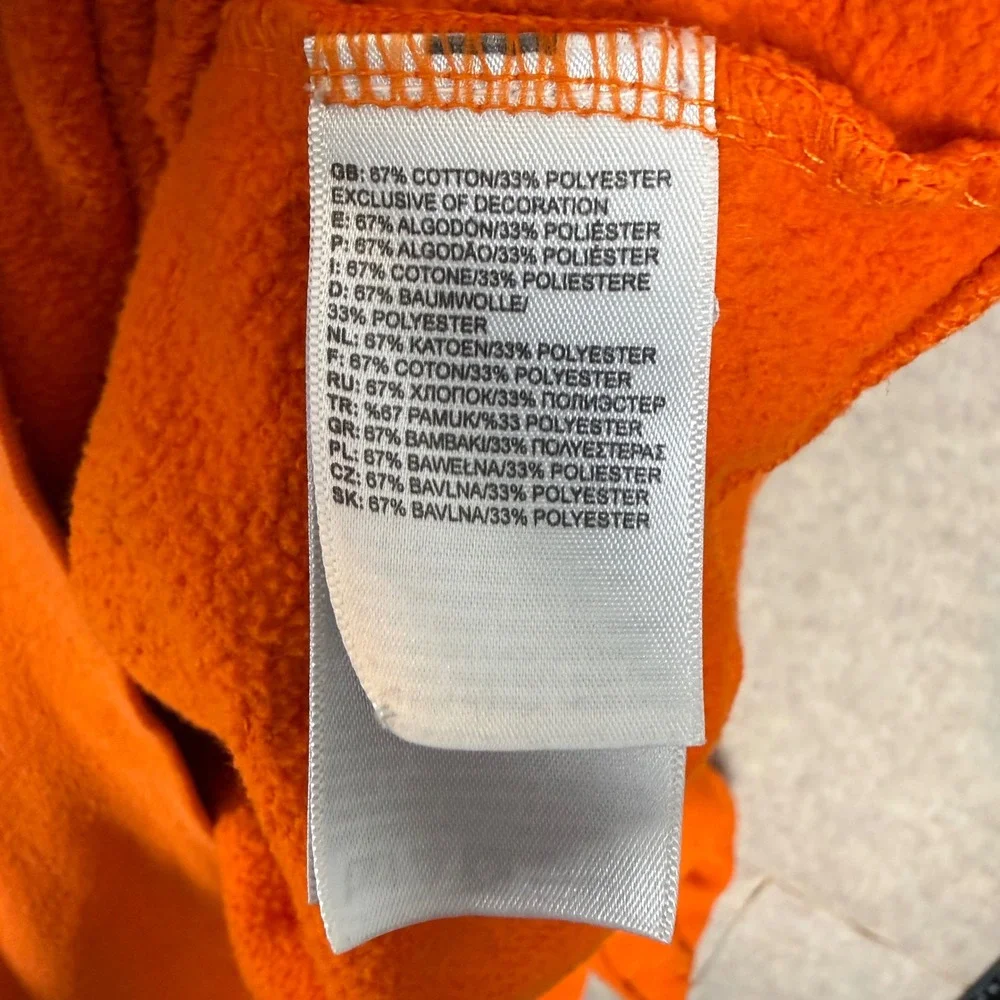 The North Face Hoodie Medium Run Dogwood 15K/25K Orange Graphic A352F